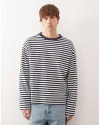 Weekday - Loose Boxy Long Sleeve Top - Lyst