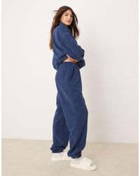 ASOS - – lounge-jogginghose aus microfleece - Lyst