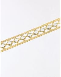Bershka - Collier ras du cou miroir - Lyst