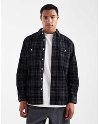 Levi's - Jackson Check Cord Worker Shirt - Lyst