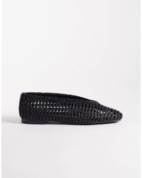 ASOS - Lioness Weave Ballets - Lyst