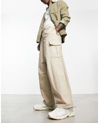 Weekday - Mats Baggy Cargo Trousers - Lyst