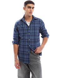 Polo Ralph Lauren - – kariertes hemd aus angerautem performance-twill - Lyst