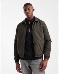 Brave Soul - Padded Collared Short Jacket - Lyst