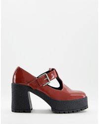 Plateauhakken en pumps ASOS Spark Dames Schoenen voor voor Hakken voor  Plateauhakken en pumps Mary Jane Schoenen Met Hoge Hak En Dikke Zool in het  Zwart allware.com.br