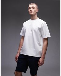 ARKET - Heavyweight Interlock Jersey Oversized T-shirt - Lyst