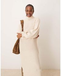 Y.A.S - Roll Neck Long Sleeve Knit Dress - Lyst