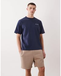 ASOS - Essentials Oversized Mid Length Jersey Shorts - Lyst