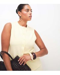 ASOS - Asos Design Curve Textured Crew Neck Waistcoat Co-ord - Lyst