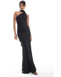 Maids To Measure - Bridesmaid One Shoulder Scarf Maxi Dress - Lyst