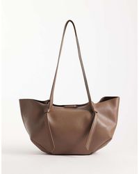 ASOS - Mini Scoop Pinched Tote - Lyst