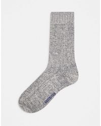 Birkenstock - Chaussettes pour homme en coton flammé - Lyst