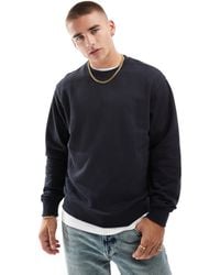 Jack & Jones - Oversized Crew Neck Sweatshirt - Lyst