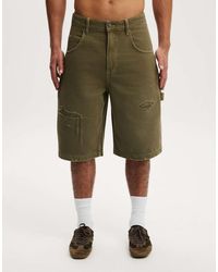 Cotton On - Y2K Super Baggy Jort - Lyst
