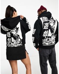 ASOS - Unisex License Oversized Hoodie With Yu-gi-oh Prints - Lyst