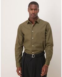 ASOS - Formal Easy Iron Poplin Regular Shirt - Lyst