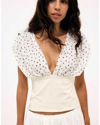 NA-KD - V Neck Top - Lyst