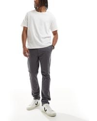 Threadbare - 'Castello' Cotton Slim Fit Chino Trousers With Stretch - Lyst