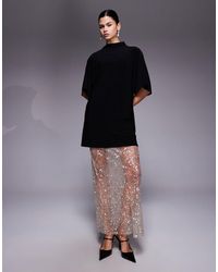 ASOS - – 2-in-1-maxikleid - Lyst