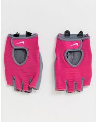 guantes nike rosas