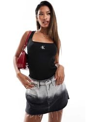 Calvin Klein - Rib Tank Top - Lyst