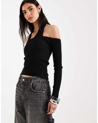 Mango - Teen Cut Out Long Sleeve Top - Lyst