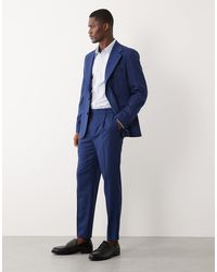 ASOS - 100% Summer Wool Tapered Suit Trousers - Lyst