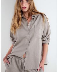 Balmohk - – leinenhemd - Lyst