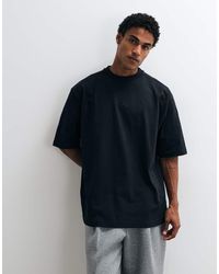 adidas Originals - Oversized Central Small Logo T-shirt - Lyst