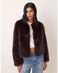Threadbare - – jacke aus kunstpelz - Lyst