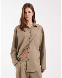 ASOS - Tailored Relaxed Shirt - Lyst