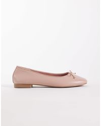 ASOS - Wide Fit Lion Bow Ballets - Lyst