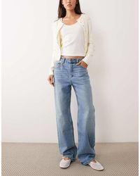 Mango - Miami 100% Cotton Straight Jean - Lyst