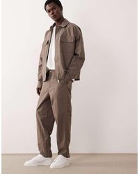 ASOS COLLECTIVE - Ac-b-252 Carrot Fit Cotton Nylon Blend Chinos - Lyst