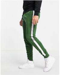 Russell Athletic Panel Cuffed joggers - Green