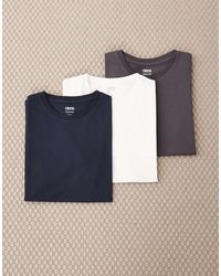 ASOS - Set Van 3 Basic Muscle Fit T-Shirts - Lyst