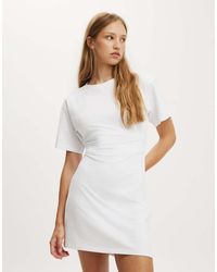 Cotton On - Boxy Tuck T-Shirt Mini Dress - Lyst