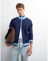 TOPMAN - Cardigan aus strick - Lyst
