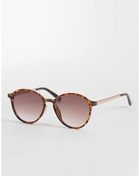 ASOS - Round Sunglasses - Lyst