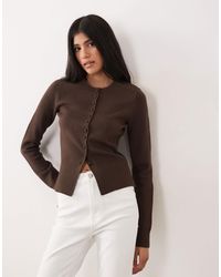 Threadbare - – taillierte strickjacke - Lyst