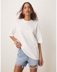 Gina Tricot - Short Sleeve Oversized T-shirt - Lyst