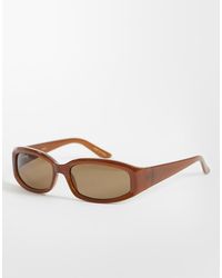 Mango - Hoekige Zonnebril - Lyst