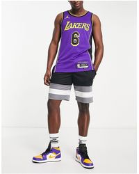 Nike Basketball - Nba La Lakers Dri-fit Lebron James Icons Jersey Vest - Lyst