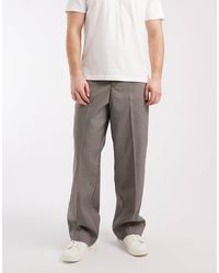 Jack & Jones - Toby Wide Leg Chino Houndstooth Trouser - Lyst