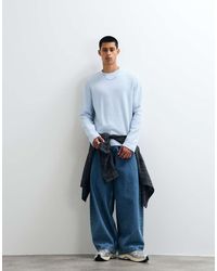 ASOS - Relaxed Long Sleeve T-shirt With Raw Seam Detail - Lyst