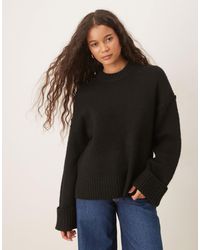 Gina Tricot - – relaxed fit strickpullover - Lyst