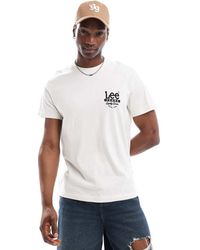 Lee Jeans - Archive Workwear Logo Back Print T-shirt - Lyst