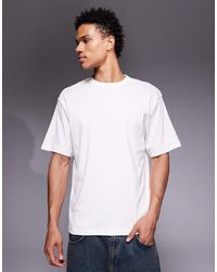 River Island - Regular Fit Clean Essential T-Shirt - Lyst