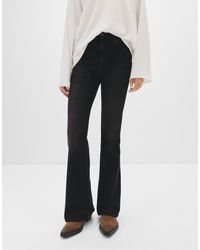 Pull&Bear - High-Rise Flared Jeans - Lyst