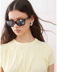 Weekday - Gafas De Sol Efecto Estilo Ojos De Gato De -Marrón - Lyst